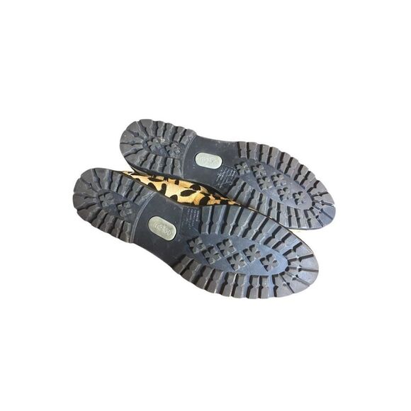 Me Too Cairo Leopard Print Pony Hair Slip On Flat Loafer Women’s Sz 8.5 - Picture 7 of 8